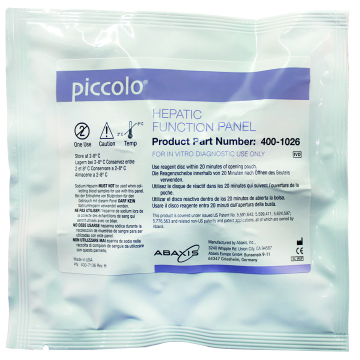 Piccolo® Hepatic Function Panel