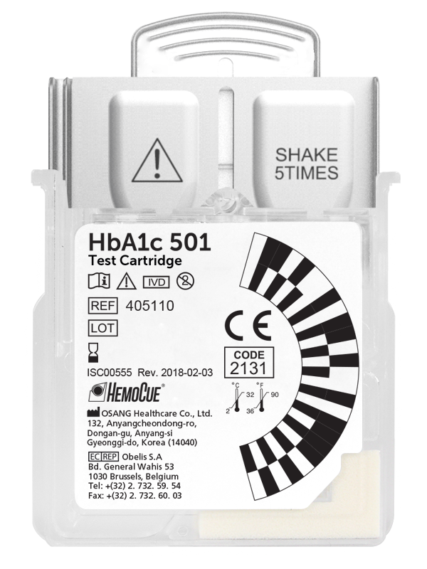HemoCue® HbA1c 501 Test Cartridge