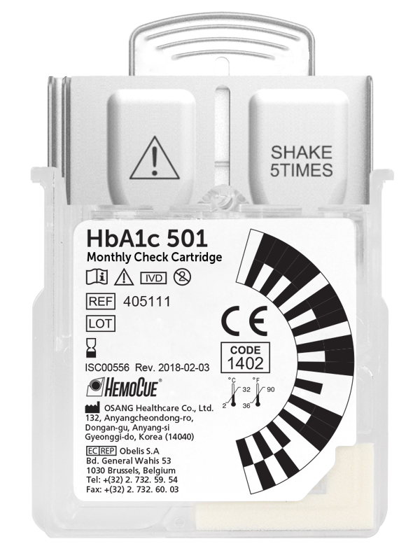 HemoCue® HbA1c 501 Monthly Check Cartridge