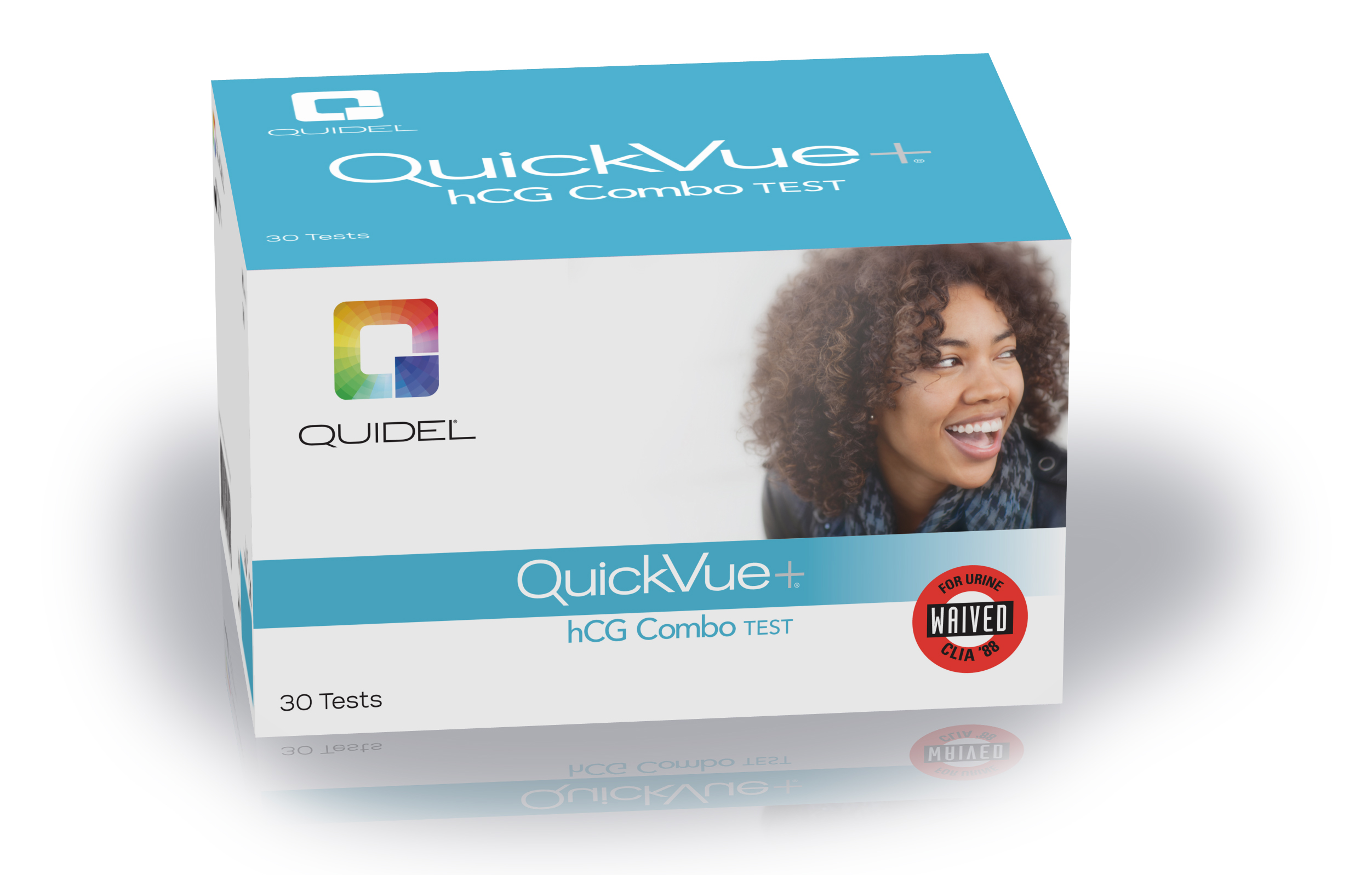 QuickVue+ One-Step hCG Combo Test
